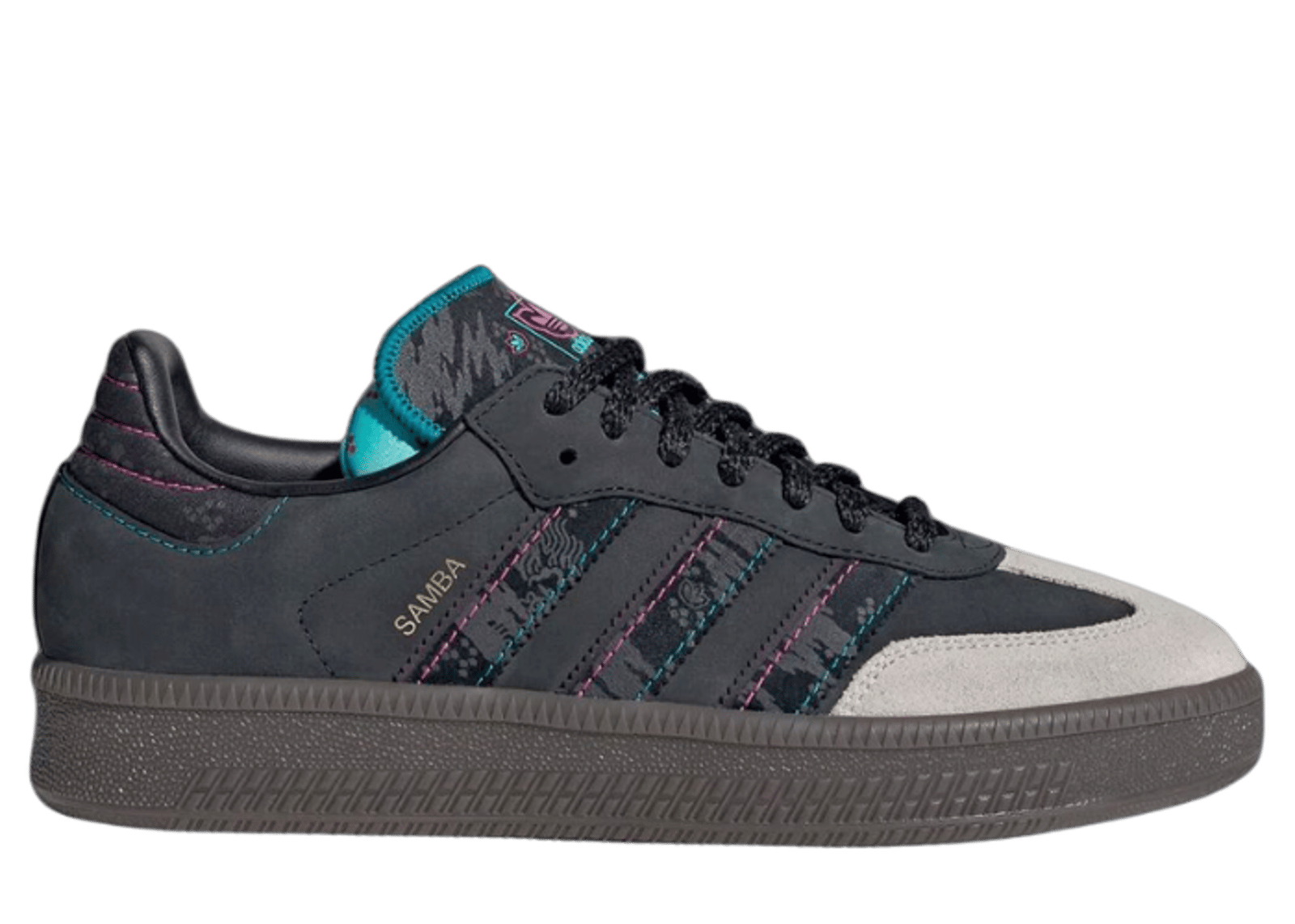 adidas Samba OG Off White Core Purple Green Brown - ID8349 adidas Samba OG Off White Core Purple Green Brown - ID8349
